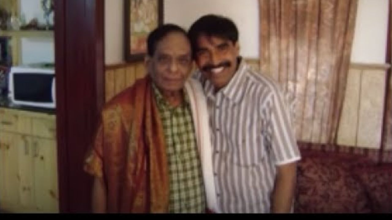 Swaranidhi received blessingsfrom Great People
