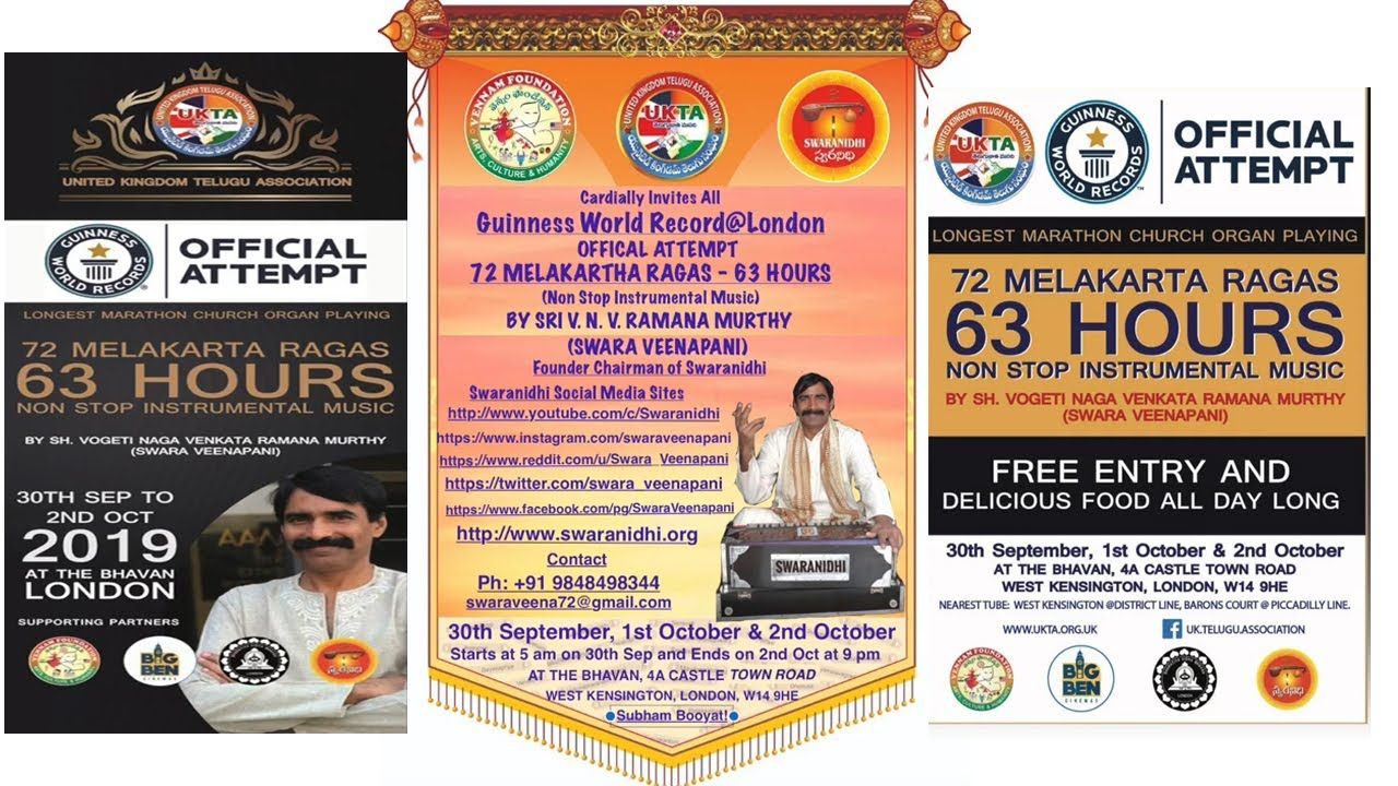 OFFICIAL GUINNESS WORLD RECORD FOR 63 HOURS