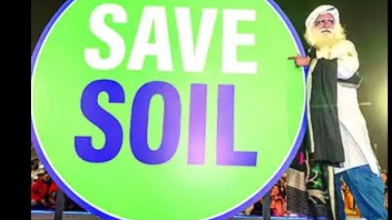 save soil  Sadguru Jaggi vasudev 