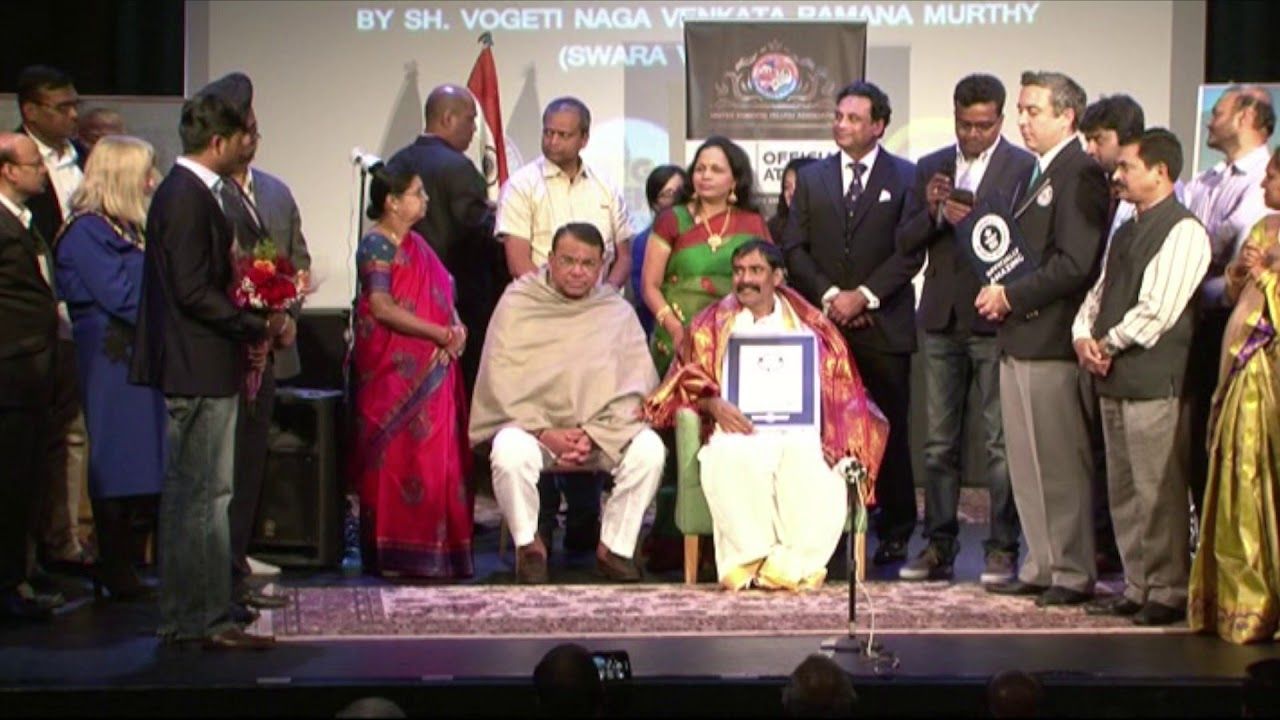  Veenapani s Guinness speech by Sri Rajasekhar 