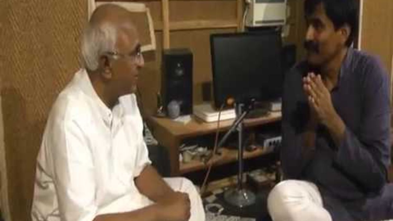 KARAIKUDI SUBRAMANIAMS Blessings to Swara Veenapani